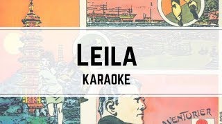 Indochine - Leïla (karaoké)