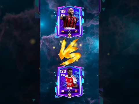 WHO IS BETTER??? Antoine Semenyo 114 RW 🆚 Bukayo Saka 115 RW #fcmobile