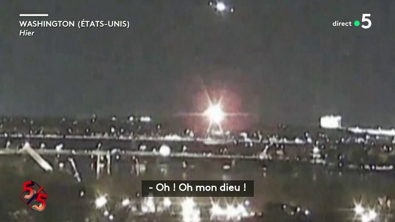 Crash aérien à Washington : des corps retrouvés - Le 5/5 - C à Vous