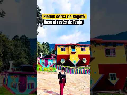 La Casa al revés de Tenjo 🏠 #planescercadebogotá 📌