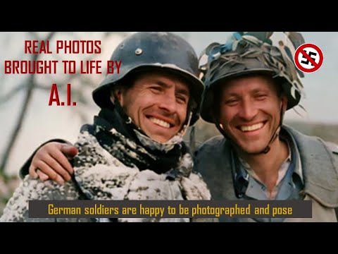FACES OF WAR - GERMAN SOLDIERS BROUGHT TO LIFE  WITH ARTIFICIAL INTELLIGENCE