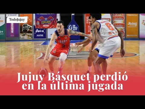 Jujuy Básquet perdió en la última jugada ante Rivadavia de Mendoza