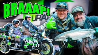 Steelhead Fishing In A Sidecar Motorcycle (Bad Idea!)