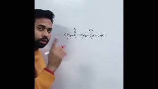 IUPAC Naming __ 2-hydroxy, 4- oxo(keto)  pent - 1- al #shorts  #viral #youtubeshorts #short