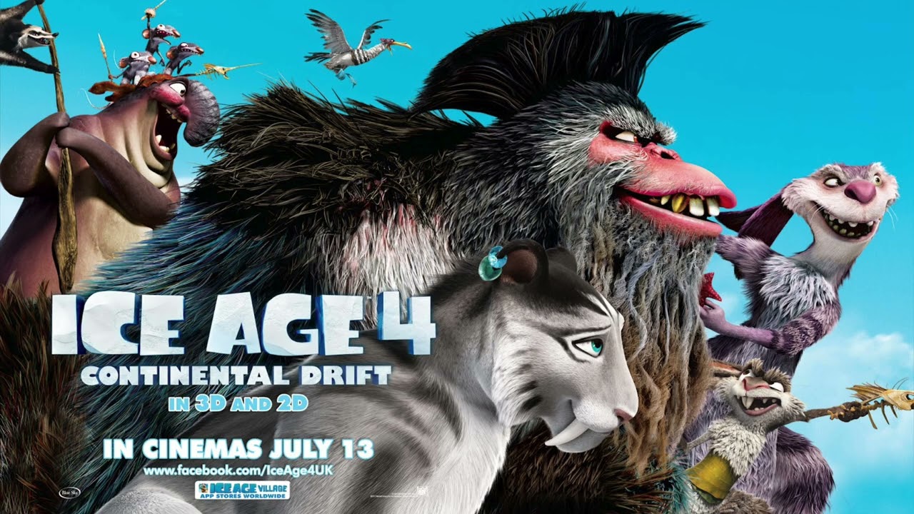 Ice Age 4 Continental Drift Posters