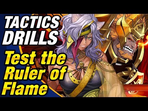Fire Emblem Heroes - Tactics Drills: Grandmaster 30: Test the Ruler of Flame! [1 ORB] FEH