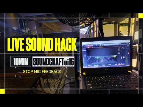 Soundcraft UI16 Tips: Zero Feedback During Live Events!
