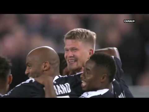 FCGB - PSG (2018) : Cornelius égalise d'un coup de tête ! - 02/12/18 -