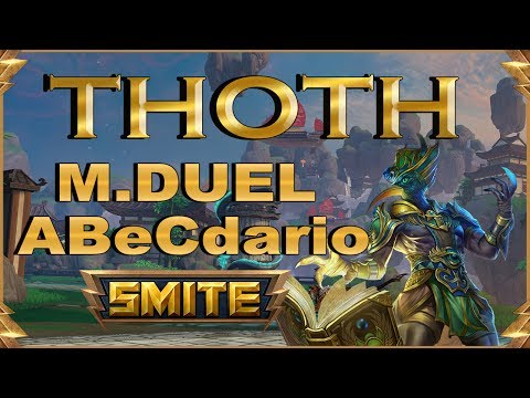 SMITE! Thoth, La maravilla de los bugs! Master Duel Abecedario #77