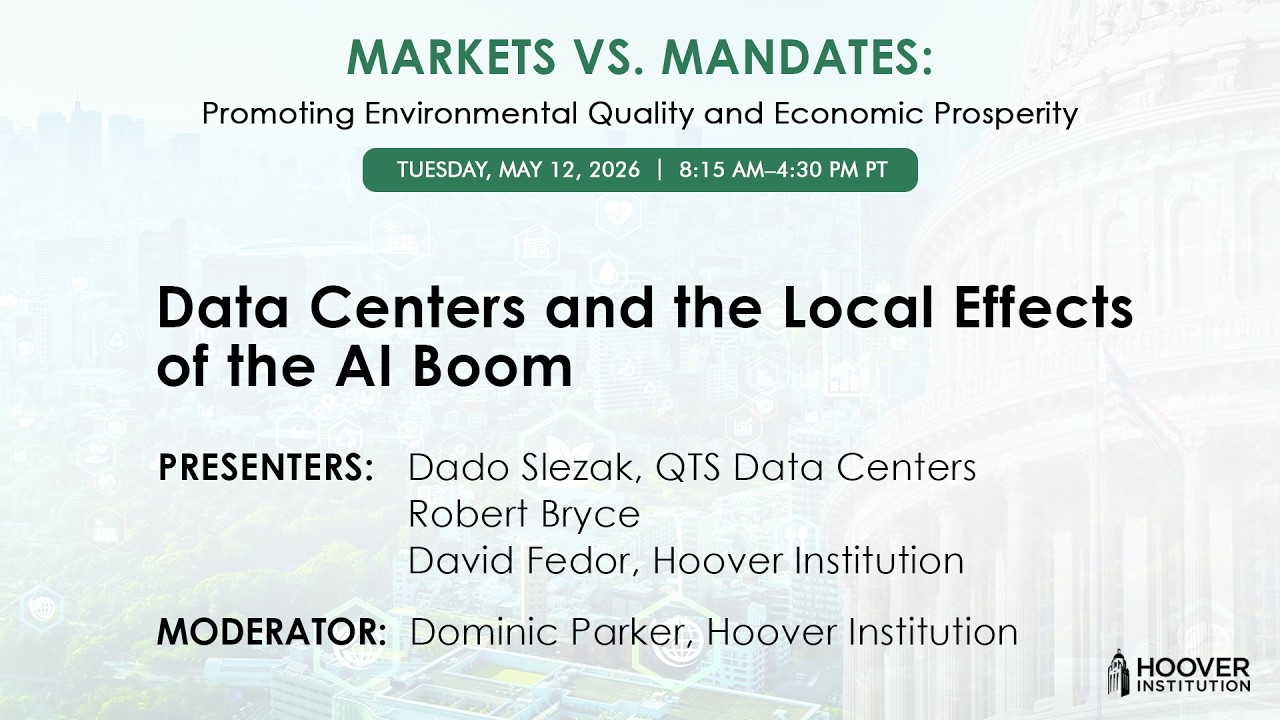 Data Centers and the Local Effects of the AI Boom | Hoover Institution