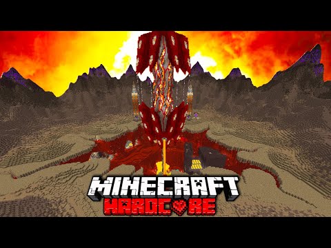 I Transformed The Nether Roof - 7000 Days in Hardcore