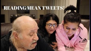 READING MEAN TWEETS ! FEAT MY MOM AND PA