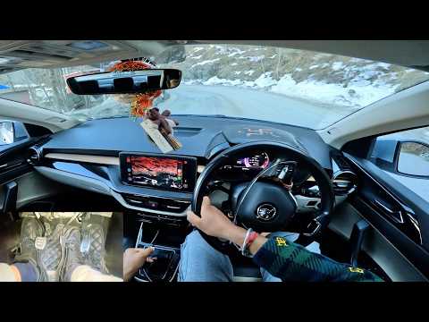 POV Drive of Skoda Slavia 1.5TSI MT. Car Modification culture in India. Heavy fines. Do's and Don'ts