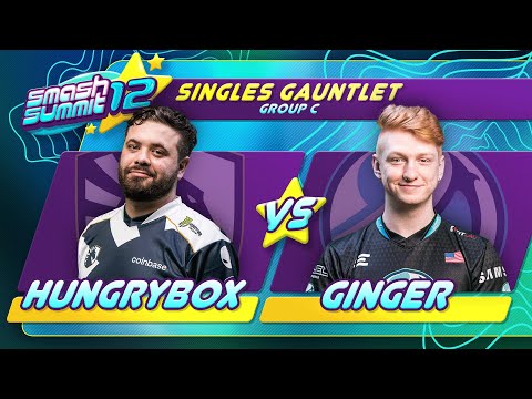 Hungrybox vs Ginger - Singles Gauntlet: Bracket 3 Round 2 - Smash Summit 12 | Puff vs Falco