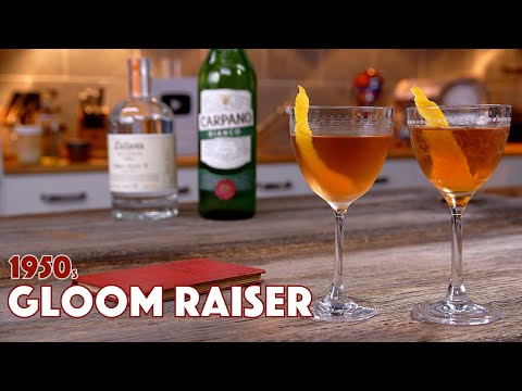 1950s Gloom Raiser Cocktail - Cocktails After Dark - Glen And Friends Cooking