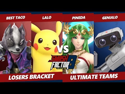 SF8 SSBU - Best Taco & Lalo Vs. Pineda & Genialo - Smash Ultimate Tournament Losers Bracket