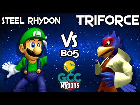 GCC Majors 2016 - Steel Rhydon (Luigi) Vs. Triforce (Falco) Winners Semis | SSBM