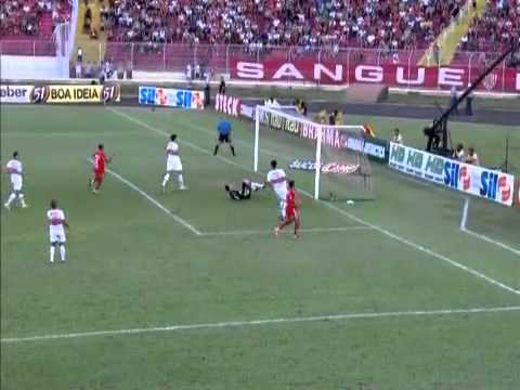 Noroeste 1x3 São Paulo - Gol Aleilson  - Paulistão 2011