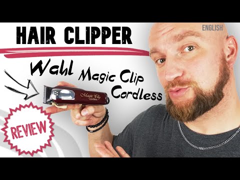 Wahl Professional 5 Star Cordless Magic Clip Clipper, Cordless Operation, Stagger-Tooth Blade, 100 Minute Runtime, Midnight Blue video review thumbnail
