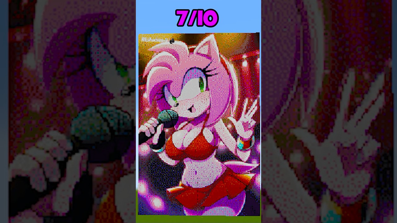 THE BEST AMY ROSE ARTS IS HERE!! WATCH TILL THE END... 😁🤪🥰 #shorts