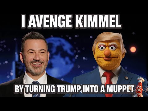 I Avenge Kimmel By Turning Trump Into a Muppet
