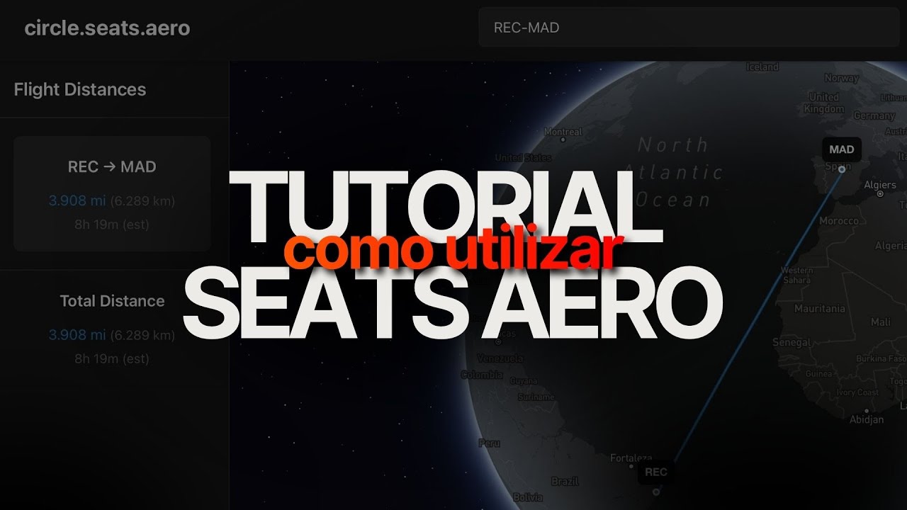 TUTORIAL DE COMO UTILIZAR O SEATS.AERO