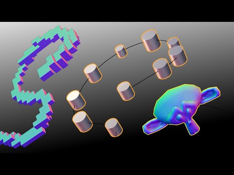 Curve Array in Blender 5  - Blender Secrets