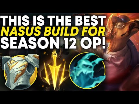 Season 12 Nasus is broken? Do nothing and still win with this build! | Carnarius | League of Legends