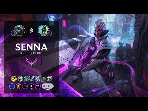 Senna Support vs Nami - EUW Master Patch 12.8