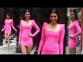 Kirti Sanan Looking Gorgeous In Her Tight Skin Fitting Short Dress Flaunts Her Hot Figure Bollywood