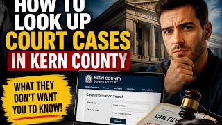 How to look up court cases in Kern County