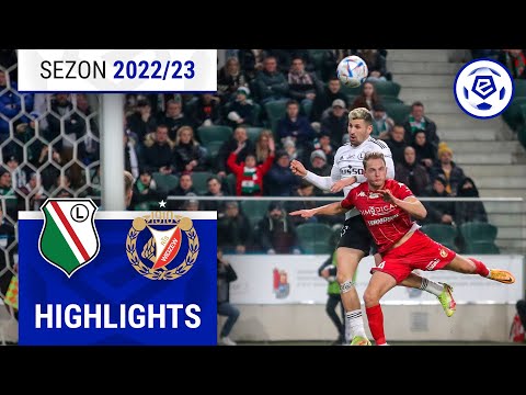 Legia Warszawa - Widzew Łódź 2:2 | SKRÓT | Ekstraklasa 2022/23 | 22. Kolejka