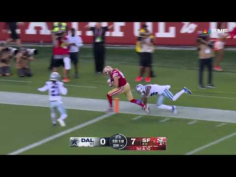 Purdy to Kittle for another touchdown - 49ers vs Cowboys - NFL Week 5 2023