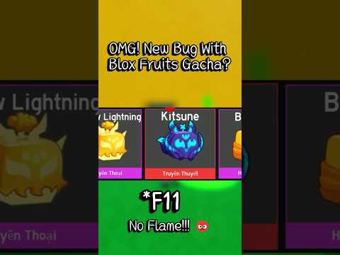 OMG! New Bug With Blox Fruits Gacha? #bloxfruits #roblox #usa