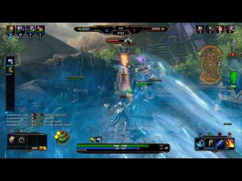 Smite Nu Wa! Watch me destroy this tram lmfao!