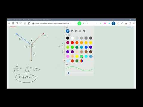 Direction cosines, lamis theorem, position & displacement vector, rotation of vector