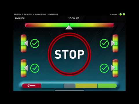 Tutorial for RAV TD2.0 WIFI Wireless tablet Wheel Aligner 8CCD Ravaglioli Space Italy Instructions