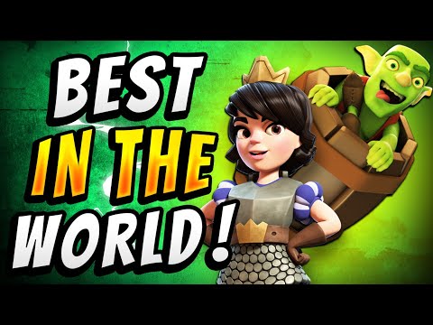 #1 Log Bait Player In World Is UNSTOPPABLE! — Clash Royale