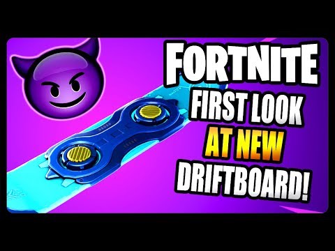 FIRST LOOK AT NEW DRIFTBOARD COMING TO FORTNITE! (FORTNITE SEASON 7) Video