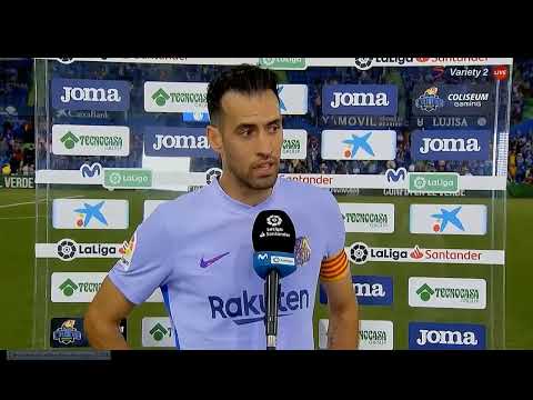 "We need a more competitive team" Sergio Busquets Post-Match Interview | Getafe 0-0 FC Barcelona