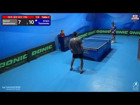 23:30 Roman Shtukovanyi 1-3 Artem Tkachenko West 5 WIN CUP 25.11.2022 | TABLE TENNIS WINCUP