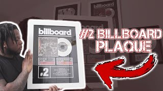 Unboxing My Rod Wave #2 Billboard Plaque + How To Order Plaques (Platinum, Gold & Billboard Plaques)