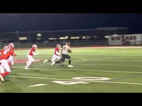 Middletown North's Neno Morgan-Acker 51-yard run on first play of the game