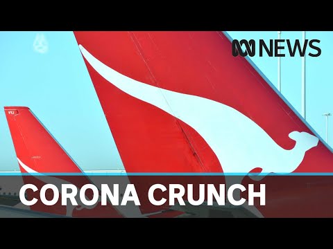 Coronavirus hits business with Qantas flagging potential job losses | ABC News