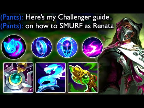 NEW CHAMPION RENATA GLASC IS HERE!! - Challenger Guide on How to Play Renata in Season 12