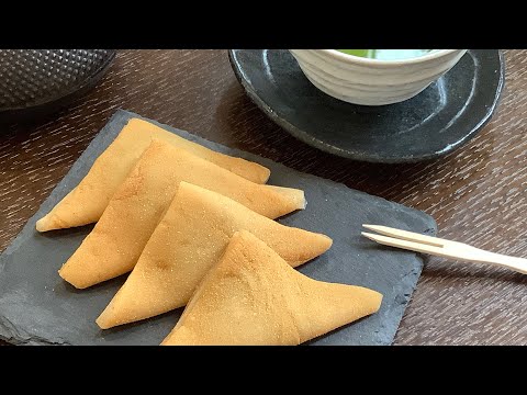 京都の銘菓【生八ツ橋】をレンジで再現 How to make Nama Yatsuhashi