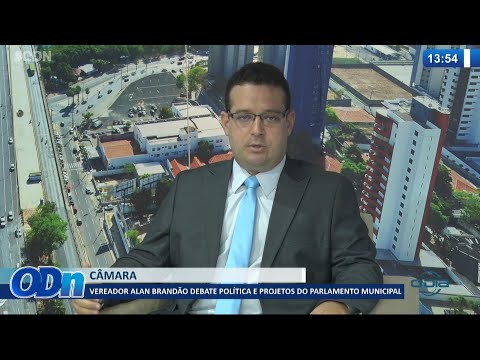 Vereador Alan BrandaÌƒo debate poliÌtica e projetos do parlamento 21 09 2021