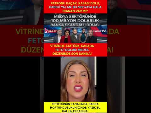 🔥 FETÖ'DEN ARANAN PATRON, KASADA 100 MİLYON DOLAR: İŞTE SİZİN GÜVENDİĞİNİZ MEDYA 

⭐ 100 MİLYON DOLARLIK ADALET ŞOVU 

🎯 DİKKAT: DÜZENBAZLARIN GERÇEK YÜZÜYLE TANIŞIN 

⭐ Vatan, millet ve ekonomi söylemleriyle halkı etkileyip arka kapıdan bankaya çökme operasyonu yapmak tam size göre bir yöntem. ✨  

📢 PARA TATLI, DAVA ACIMSIZ 

⭐ Halk TV'den 40 milyon dolar, Sözcü'den 60 milyon dolar olmak üzere toplam 100 milyon dolar iç edildi. 🚀 Bir banka müdürü kılıfı, biraz makyaj ve bolca yalan ile bu operasyon yürütüldü. 💎  

⭐ YOKSA BUNLAR KREDİ MİYDİ? 📢  

📢 Siz her şey mübah demeyi çok sevdiniz. ✨ Halkı laiklik maskesiyle uyuturken, paraları mideye indirmeyi ihmal etmediniz. ⭐  

⭐ VİTRİNDE ATATÜRK, KASADA FETÖ-DOLAR 

🎯 Devlete saldır, Erdoğan'a çat ve ekonomiyi yerden yere vur. ✨ Bunların tek bir sebebi var: Patronlarınızın FETÖ ajandasıyla çalışması. 🚀  

⭐ REKLAM ALAMIYORUZ DİYE AĞLAYANLARA BAKIN 

✨ Siz reklam değil, banka şubesi yönetiyormuşsunuz da haberimiz yokmuş. ✨ İşten çıkarılan gariban gazetecilerin hakkı, o iç ettiğiniz 100 milyon dolara sığar mı? 🎯  

🔥 TİYATRO BİTTİ, PERDE İNİYOR 

📢 Sizin bağımsız dediğiniz o medya, meğer banka soyguncularının sığınağıymış. 🔥  

🚀 GÖZÜNÜZÜ AÇIN 

🚀 Bu soyguncu medyaya inanıp hala devleti eleştirenleri kendi vicdanlarına havale ediyoruz. ⭐  

✨ Hazırlayan: Bülent Tasgin 

💎 #BankaSoyguncuları #HalkTV #SözcüTV #100MilyonDolar #TiyatroBitti #SiyasetCambazları #BülentTasgin #UyanTürkiye #SoygunVar #KomediDram 