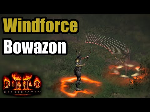 Physischer Bogen Amazon Multishot und Strafe Build – Diablo 2 Resurrected