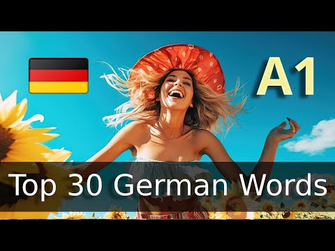 Top 30 Important German Words for Beginners | Learn German (A1 Level)